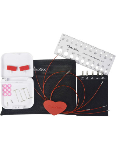 ChiaoGoo Twist Mini Rundstricknadel-Set