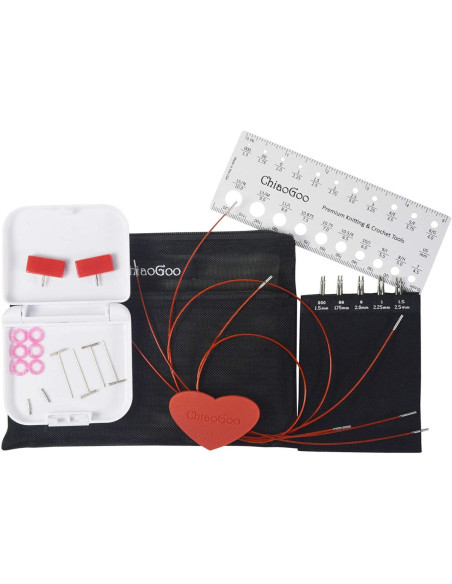 ChiaoGoo Twist Mini Rundstricknadel-Set