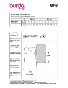 Kleidmuster - Burda 6048 2