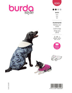 Mantelschnittmuster für Hunde - Burda 6049