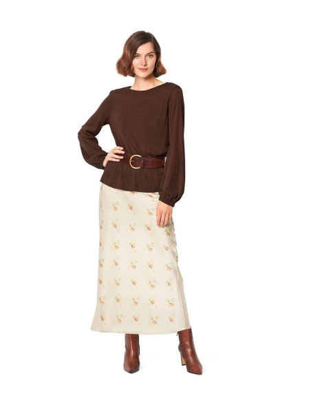T-Shirt und Blusenmuster - Burda 6059