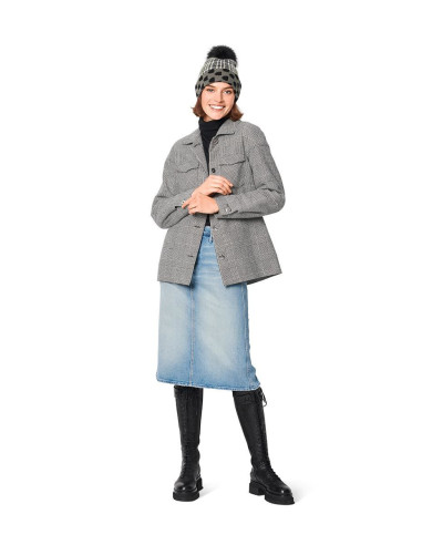 Mantel- und Jackenschnittmuster - Burda 6069