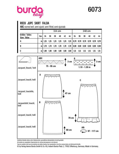 Rockmuster - Burda 6073