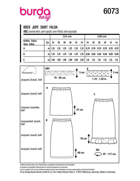 Rockmuster - Burda 6073