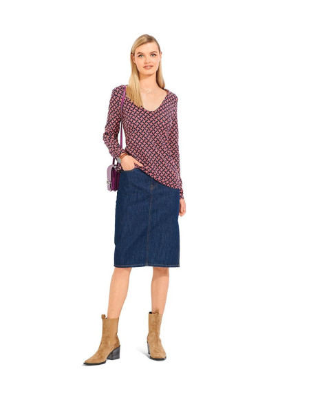 T-Shirt und Kleid Schnittmuster - Burda 6075