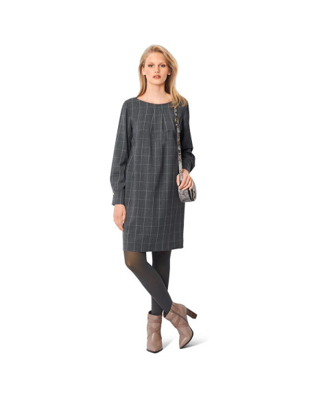 Kleid- und Blusenmuster - Burda 6077