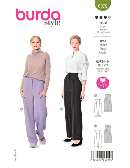 Hosenmuster - Burda 6079