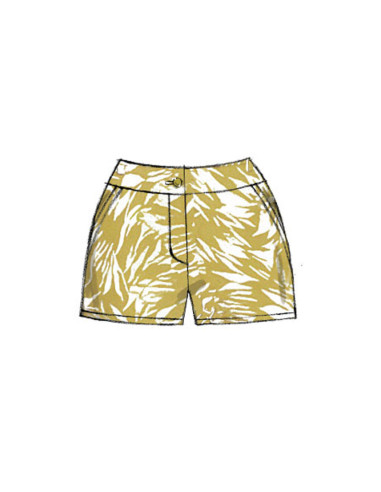 Shorts-Schnittmuster - Vogue 9008