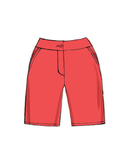 Shorts-Schnittmuster - Vogue 9008