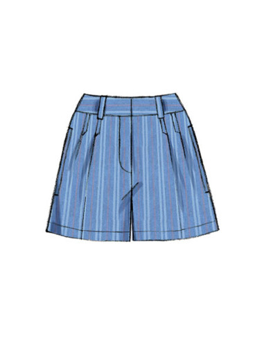 Shorts-Schnittmuster - Vogue 9008