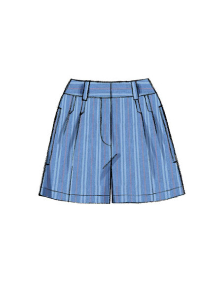 Shorts-Schnittmuster - Vogue 9008