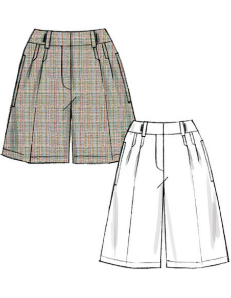 Shorts-Schnittmuster - Vogue 9008