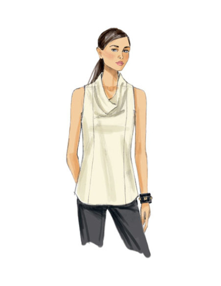Oberteil-Schnittmuster - Vogue 9006