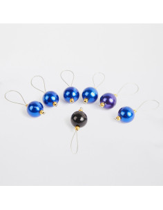 Set von 7 Maschenmarkierern KnitPro - Bluebell