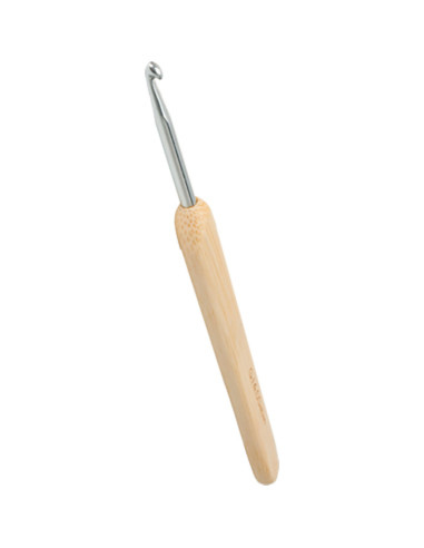 Ergonomischer Bambusgriff-Metallhaken Chiaogoo
