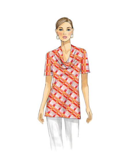 Oberteil-Schnittmuster - Vogue 9006