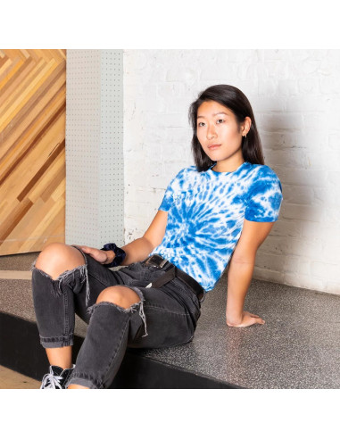 Indigo Shibori Tie-Dye Stofffärbeset Rit