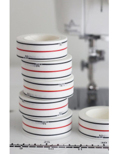 Führungsband für die Maschine Diagonal Seam Tape - Weiß 2