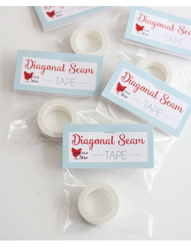 Führungsband für die Maschine Diagonal Seam Tape - Weiß