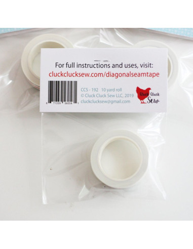 Führungsband für die Maschine Diagonal Seam Tape - Weiß