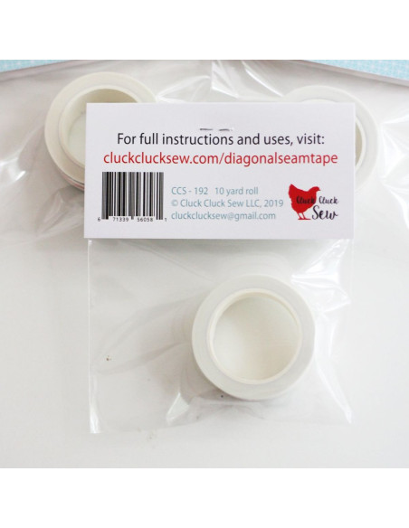 Führungsband für die Maschine Diagonal Seam Tape - Weiß