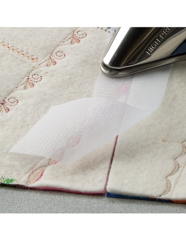 Bügelband Heat Press Batting Together
