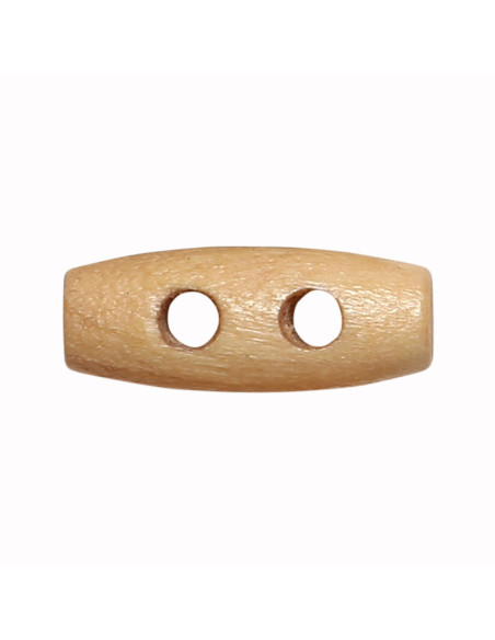 Satz von 12 hellen Holzknöpfen, 20 mm