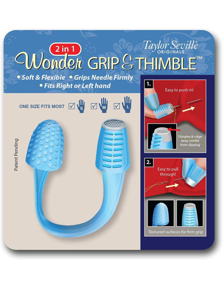 Fingerhut und Fingerschutz 2 in 1