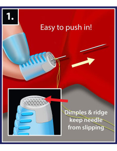 Fingerhut und Fingerschutz 2 in 1 2