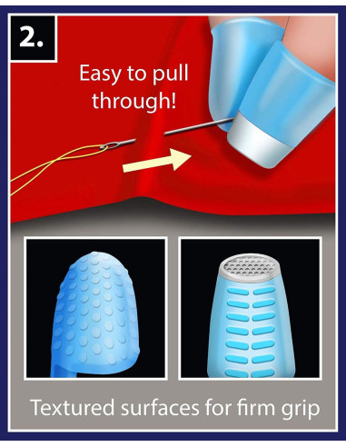 Fingerhut und Fingerschutz 2 in 1