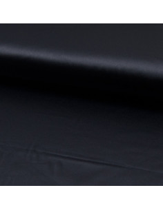 Elastischer Satinstoff - Marineblau