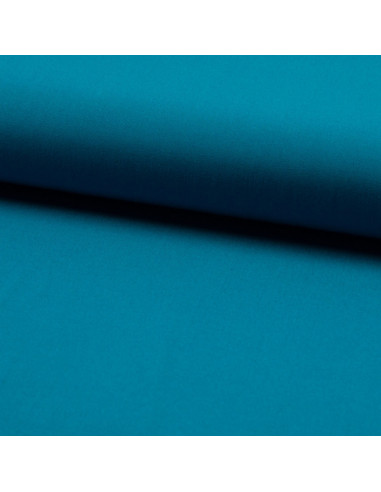 Viskose-Twill-Stoff - Türkis