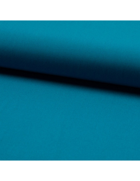 Viskose-Twill-Stoff - Türkis