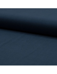 Viskose-Twill-Stoff - Dunkelblau Jeans
