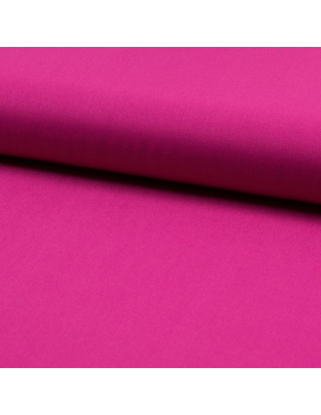 Viskose-Twill-Stoff - Fuchsia