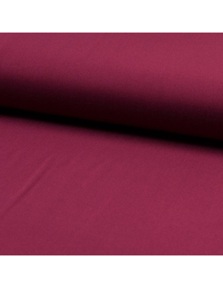 Viskose-Twill-Stoff - Himbeere