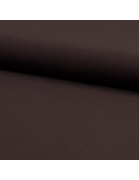 Viskose-Twill-Stoff - Dunkelbraun