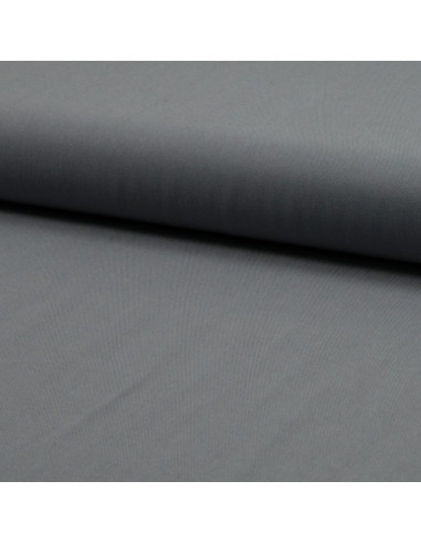 Viskose-Twill-Stoff - Grau