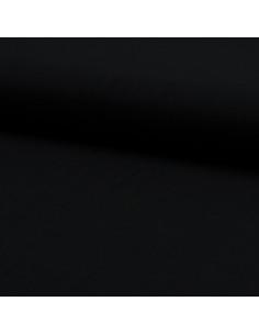 Viskose-Twill-Stoff - Schwarz