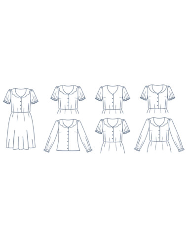 Kleidmuster - Komet - Lise Tailor