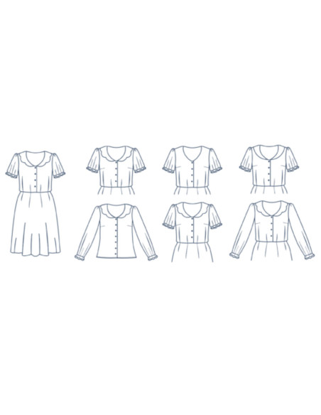 Kleidmuster - Komet - Lise Tailor