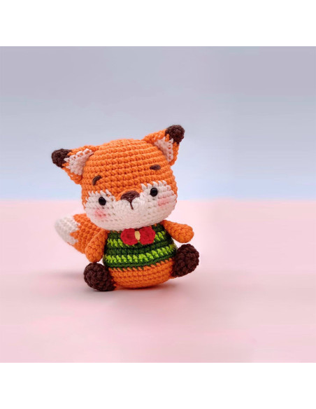 Amigurumi-Häkelset - Taku der Fuchs
