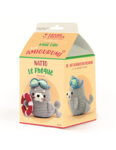 Amigurumi-Häkelset - Natto die Robbe