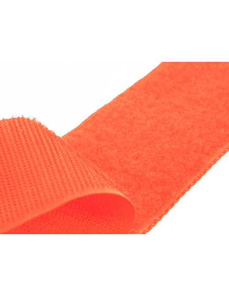 Selbstklebendes Nähband in Orange, 20 mm breit, pro Meter
