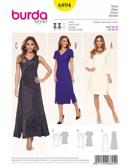 Kleidmuster - Burda 6894