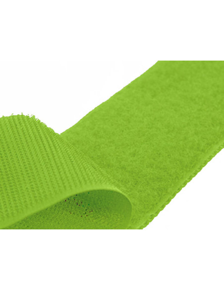 Selbstklebendes Klettband zum Nähen, anisgrün, 20 mm breit, pro Meter