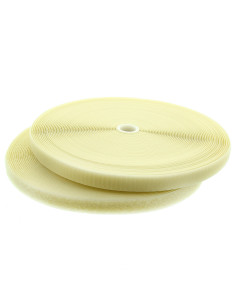 Selbstklebendes Nähband in Ecru, 20 mm breit, Rolle mit 25 Metern