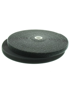 Dunkelgraues selbstklebendes Nähband, 20 mm breit, 25 Meter Rolle