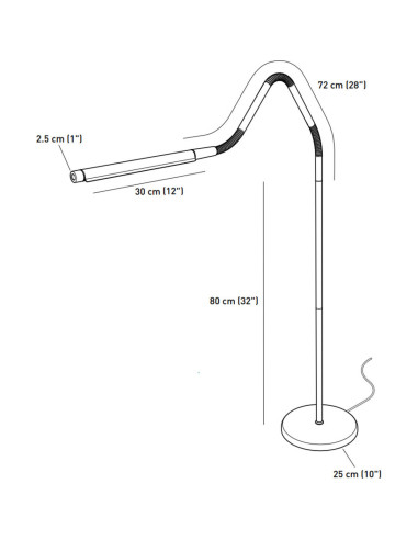 Stehlampe Daylight Electra