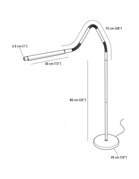 Stehlampe Daylight Electra